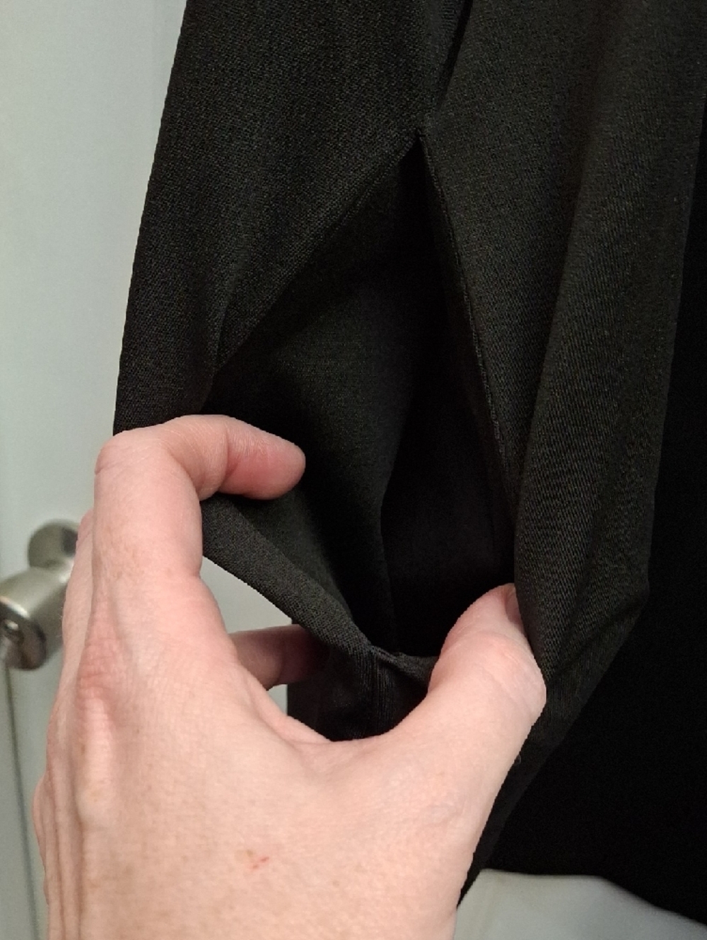 NEW! Black Women's Pinafore Dress Top - Unbranded, 2x - Picture 2 of 5